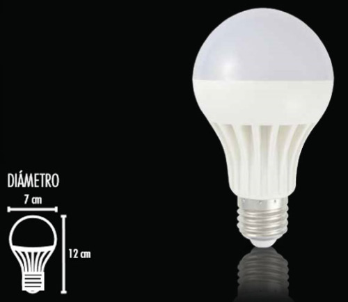 LÁMPARA LED 7 W TIPO BULBO BASE E27